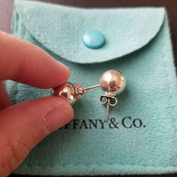 Tiffany & Co. Hardware Ball Earrings - Picture 4 of 4